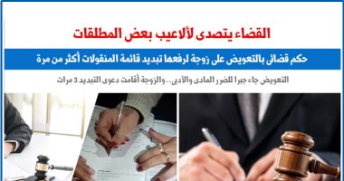 القضاء يتصدى لإشكالية إقامة الزوجة المتضررة الدعوى أكثر من مرة.. نقلا عن برلماني