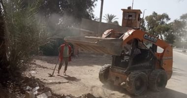 حملة لرفع الإشغالات والتعديات بحى طرة