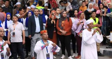 فرقة الفنون الشعبية بأسوان تشارك فى فعاليات افتتاح مهرجان الإسماعيلية الدولى