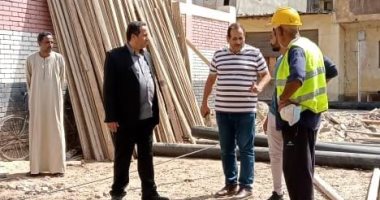 رئيس شركة مياه دمياط يتفقد مشروعات حياة كريمة لمتابعة نسب التنفيذ 