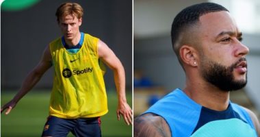برشلونة يصدر بيانًا رسميًا عن ديباي ودي يونج