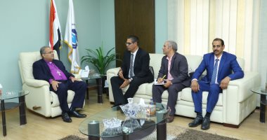رئيس الطائفة الإنجيلية يستقبل وفد المجمع المعمدانى الإنجيلى العام