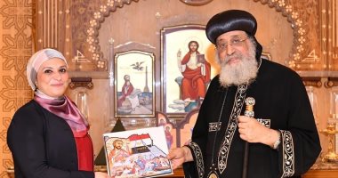 البابا تواضروس يستقبل عددا من السفراء الجدد فى المقر البابوى بالكاتدرائية