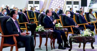 الرئيس السيسى يشهد افتتاح المنطقة الاستثمارية.. ويشاهد فيلما تسجيليا بعنوان: "مسار واعد".. العامة للاستثمار: 7.3 مليار دولار استثمارات أجنبية مباشرة خلال عامين.. ومدير شركة هاير مصر: نستهدف رفع الإنتاج 5 أضعاف