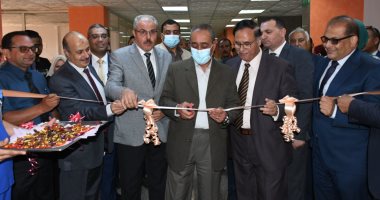 محافظ الإسماعيلية ورئيس جامعة قناة السويس يفتتحان أعمال تطوير المستشفى التخصصى