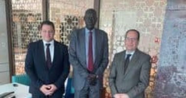 سفير مصر فى جوبا يلتقى وزير شئون شرق أفريقيا بحكومة جنوب السودان