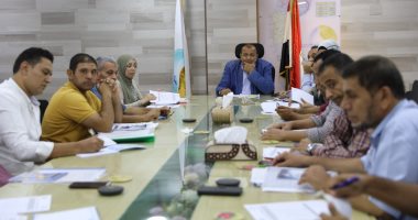 رئيس مياه المنيا يتابع الموقف التنفيذى لمشروعات حياة كريمة 