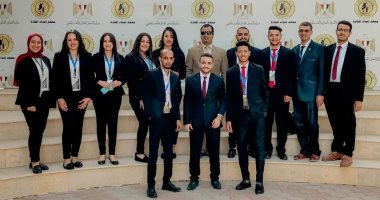 جامعة أسيوط تحصد المركز الأول فى مجال الغناء الجماعى.. صور