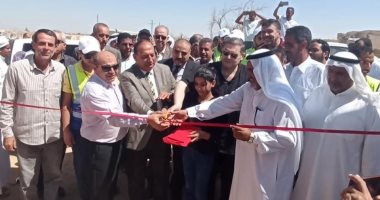 افتتاح مدرسة شيدها الأهالى نجع شبانة للتعليم الأساسى فى شمال سيناء.. صور