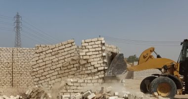 محافظ بني سويف: إزالة 380 حالة تعد ضمن الموجة الـ 20 لإزالة التعديات