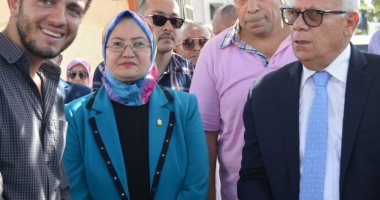 محافظ بورسعيد يتابع المعدلات الإنشائية داخل المدرسة اليابانية ببورفؤاد