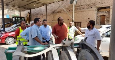 رئيس مياه سوهاج يتفقد نقاط ربط محطة مياه العوامية السطحية بتكلفة 20 مليون جنيه