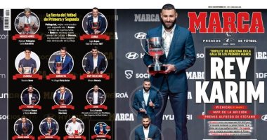 الملك كريم وطاعون الإصابات فى برشلونة على رأس عناوين صحف إسبانيا
