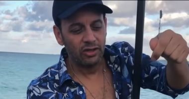 مصطفى قمر يكشف شغفه بالصيد: مش هواية ده تسبيح بحمد وقدرة الله "فيديو وصور"