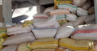 ضبط 144 طن أرز أبيض وشعير قبل بيعها فى السوق السوداء بكفر الشيخ