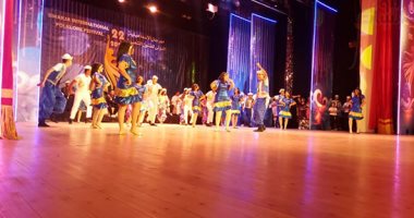 حفل ختام مهرجان الإسماعيلية الدولي للفنون الشعبية الـ22.. فيديو وصور