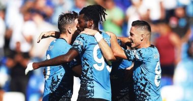 نابولي الأقوى هجومًا فى دورى أبطال أوروبا .. إنفوجراف 
