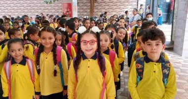 انتظام الدراسة بمدارس الجيزة فى أول أيام العام الدراسى الجديد