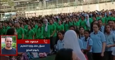 تليفزيون اليوم السابع يرصد فى تغطية موسعة انطلاق العام الدراسى بالمحافظات