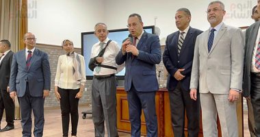 رئيس جامعة الإسكندرية يتفقد انتظام الدراسة بكلية الهندسة.. فيديو وصور
