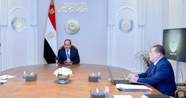 الرئيس السيسي يوجه ببلورة مبادرات جديدة لتحفيز وجذب الاستثمارات الأجنبية إلى مصر خلال الفترة القادمة.. والاستمرار فى خطط وجهود البنك المركزى والمنظومة المصرفية لتوفير المستلزمات ذات الأولوية للإنتاج والصناعة