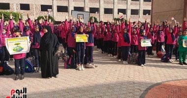 2214 مدرسة تستقبل طلاب كفر الشيخ فى أول يوم دراسى بالمحافظة 