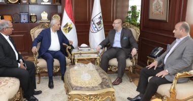 محافظ بنى سويف يستقبل وزير التربية والتعليم لمتابعة سير العملية التعليمية