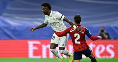 ملخص وأهداف مباراة ريال مدريد ضد أوساسونا 1-1 في الدوري الإسباني
