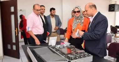 لجنة تقييم استعدادات الكليات لاستقبال الطلاب تجوب جامعة المنوفية