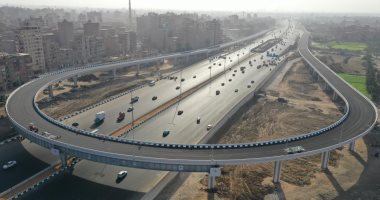 شاهد كيف حل كوبرى الدوران مشاكل الازدحام بتقاطع الدائرى والزراعى