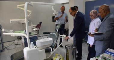 رئيس جامعة حلوان يتفقد المدن الجامعية والإدارة الطبية والمطعم المركزى.. صور