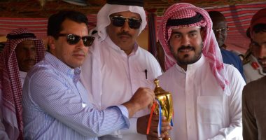 وزير الرياضة ومحافظو الوادى الجديد ومطروح والسويس يشهدون مهرجان الهجن الدولى