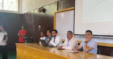 فعاليات اليوم الثالث للمعسكر التعريفى للطلاب الجدد بتربية رياضية الإسكندرية