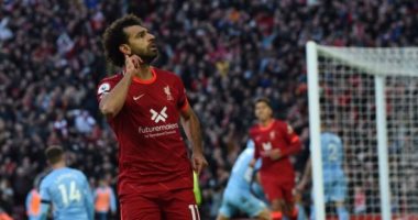 ليفربول يتغنى بذكرى هدف محمد صلاح المثير فى مرمى مانشستر سيتي