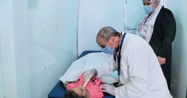 الكشف على 973 مواطنا بالمجان خلال قافلة طبية بقرية إسطنها فى المنوفية 
