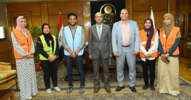 رئيس جامعة أسيوط يستقبل أعضاء صندوق علاج الإدمان والتعاطى