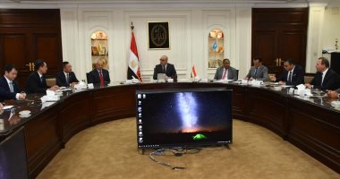وزير الإسكان يلتقى نائب رئيس الشركة الصينية المنفذة للأعمال المركزية بالعاصمة الإدارية