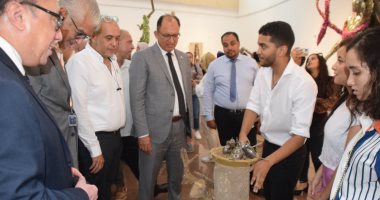 جامعة حلوان تفتتح معرض "إنجاز 2022" على هامش مؤتمر التغيرات المناخية.. صور