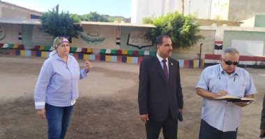 مدير تعليم القليوبية تتابع سير العملية التعليمية بمدارس المحافظة.. صور