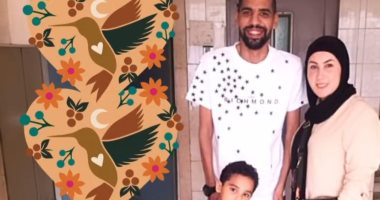 مؤمن زكريا يحتفل بدخول نجله مالك للمدرسة.. صور