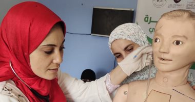 تدريب شباب وفتيات 13 قرية بكفر الشيخ على عدد من الحرف ضمن حياة كريمة.. صور