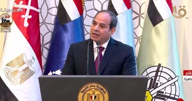 الرئيس السيسي: تحية إلى كل من ساهم فى صنع أعظم أيام مصر فى تاريخها الحديث