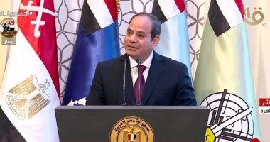الرئيس السيسي: "أنا ما وقفتش البلد 15 سنة.. ومصر دفعت تمن كبير قوى"