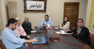 اجتماع تنسيقى لمناقشة خطة عمل تطبيق مشروع الهوية البصرية ببنى سويف