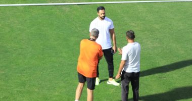 جاريدو والقيصر يطمئنان علي جاهزية ستاد الإسماعيلي