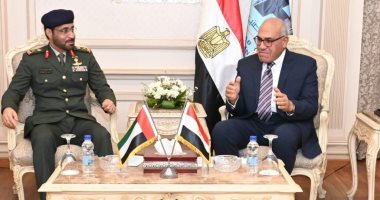 رئيس العربية للتصنيع يبحث تعزيز التعاون فى الصناعات الدفاعية مع وفد إماراتي