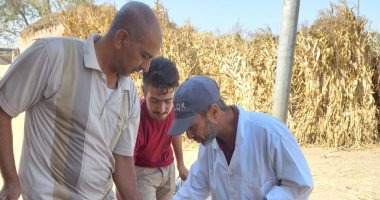 انطلاق الحملة القومية لتحصين المواشي الصغيرة ضد مرض الطاعون بالغربية