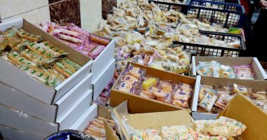 ضبط طن حلوى المولد مجهولة المصدر وغير صالحة للاستهلاك الآدمى بسوهاج