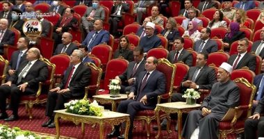 بدء فعاليات احتفال وزارة الأوقاف بالمولد النبوى بحضور الرئيس السيسي