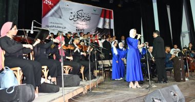 محافظ الفيوم يشهد احتفال مديرية الثقافة بذكرى انتصارات أكتوبر 